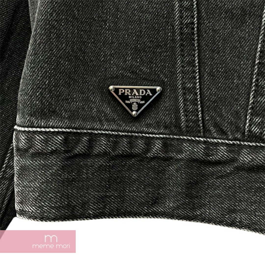 PRADA プラダ DENIM VEST トライアングルロゴ-