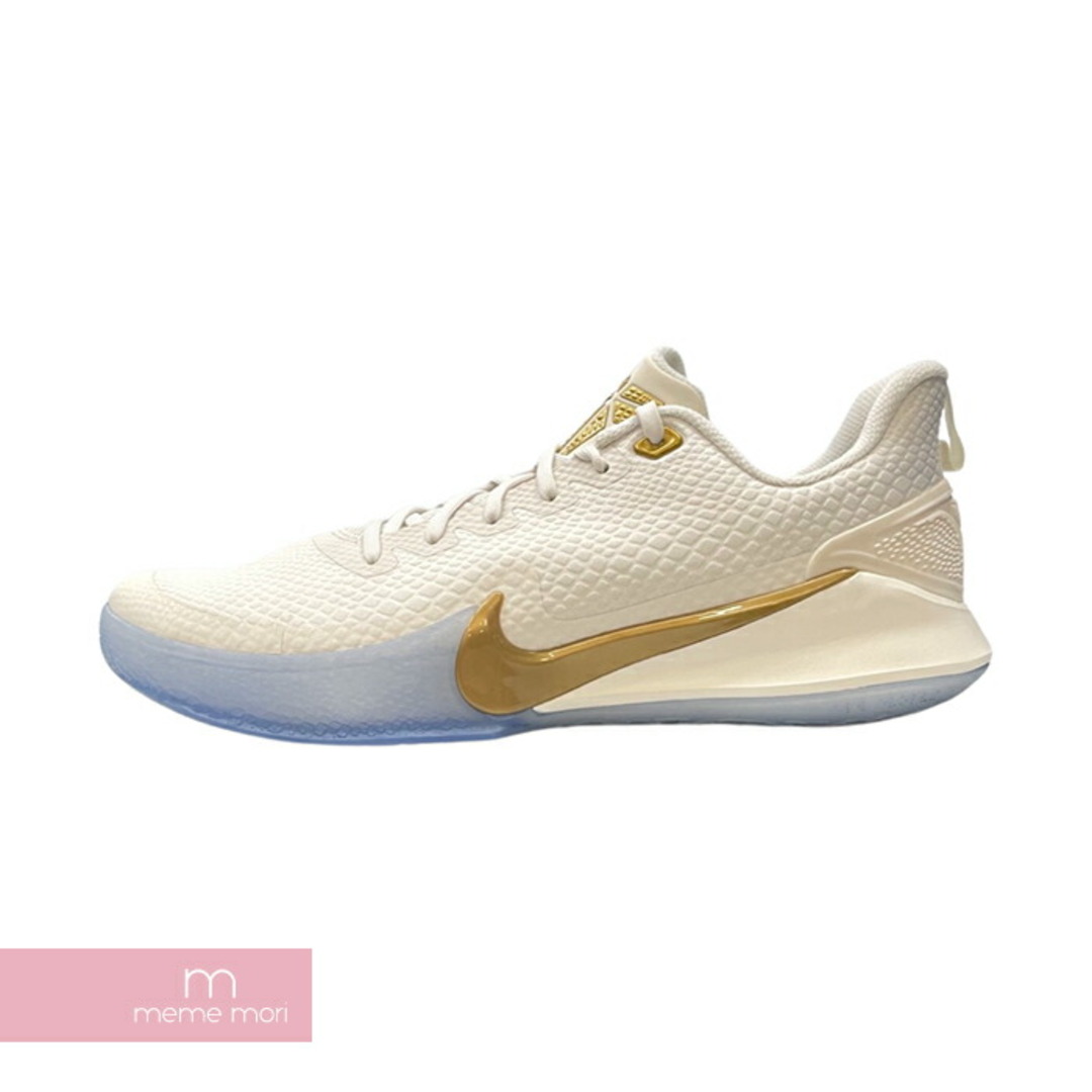 NIKE 2019SS MAMBA FOCUS Metallic Gold AJ5899-004 ナイキ マンバフォーカス メタリックゴールド ローカットスニーカー 素材切替 ホワイト サイズUS11.5(29.5cm)【230921】【新古品】