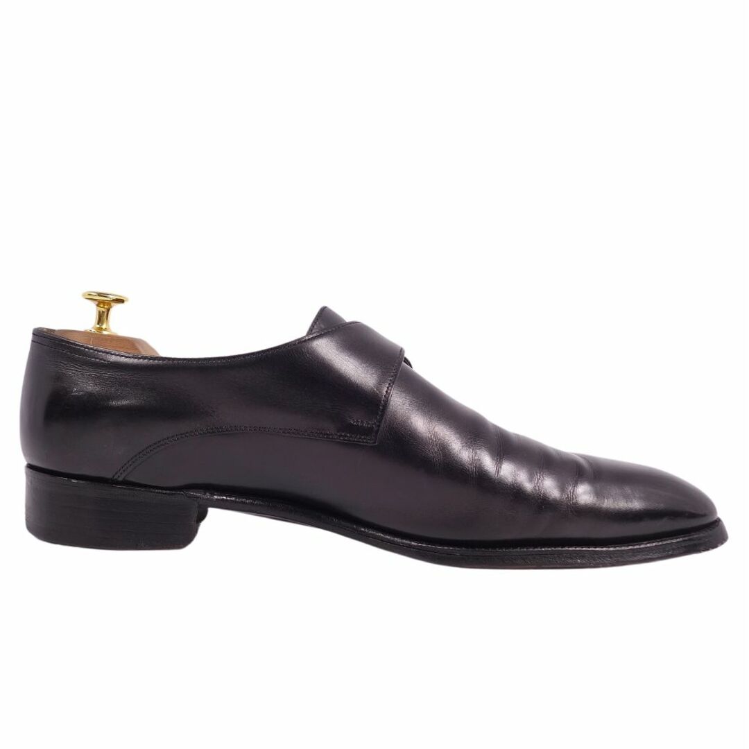 ジョンロブ JOHN LOBB レザーシューズ REDMIRE レドマイヤー モンクストラップ カーフレザー 革靴 シューズ メンズ 9(27.5cｍ相当) ブラック