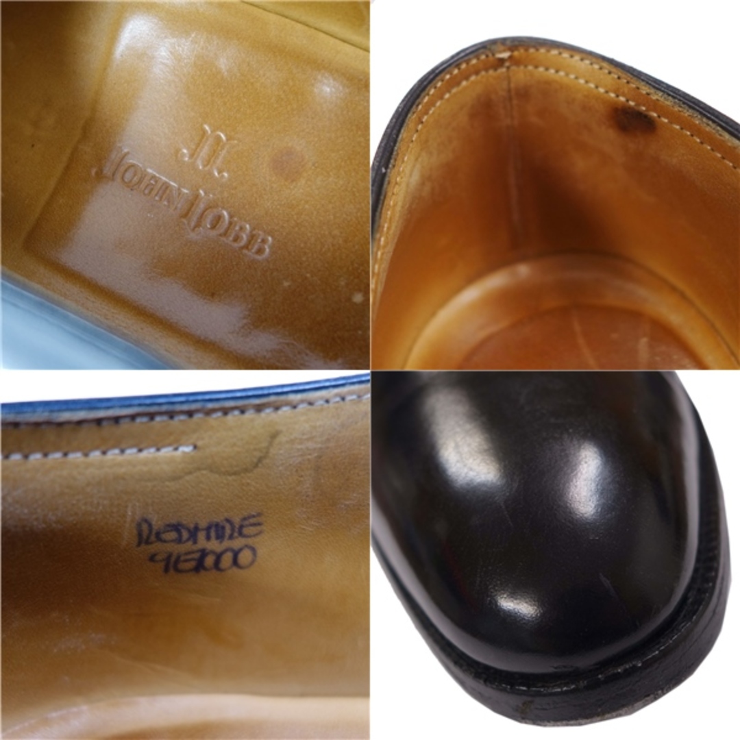 JOHN LOBB(ジョンロブ)のジョンロブ JOHN LOBB レザーシューズ REDMIRE レドマイヤー モンクストラップ カーフレザー 革靴 シューズ メンズ 9(27.5cｍ相当) ブラック メンズの靴/シューズ(ドレス/ビジネス)の商品写真