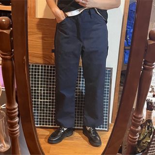 RED KAP - REDCAP パンツ ワークパンツ デニム ネイビー ... RED KAP ワークパンツ ネイビー テーパード シンプル