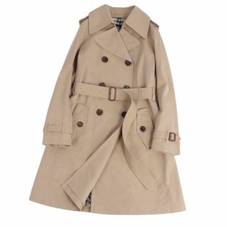 バーバリー(BURBERRY)の美品 バーバリー ロンドン BURBERRY LONDON コート トレンチコート コットン100％ 裏チェック アウター レディース 36(S相当) ベージュ(トレンチコート)