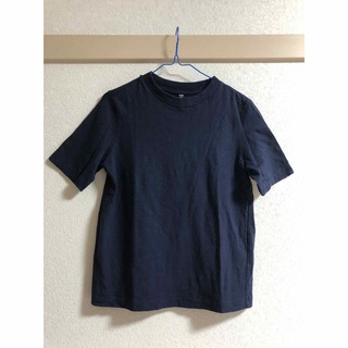 ユニクロ(UNIQLO)のユニクロ　Tシャツ　M  ネイビー(Tシャツ(半袖/袖なし))