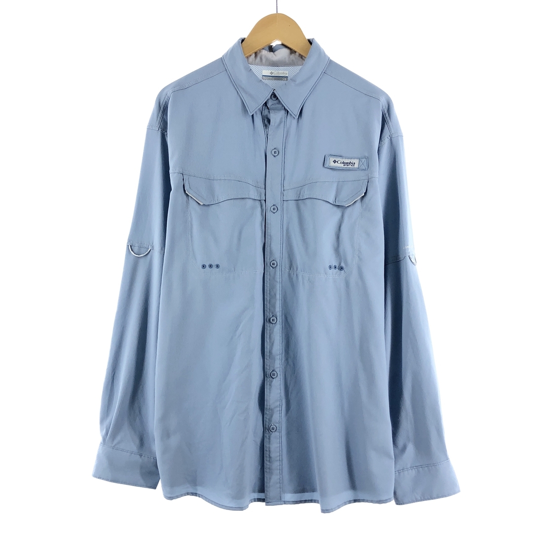 コロンビア Columbia PFG 長袖 フィッシングシャツ メンズXL /eaa374223