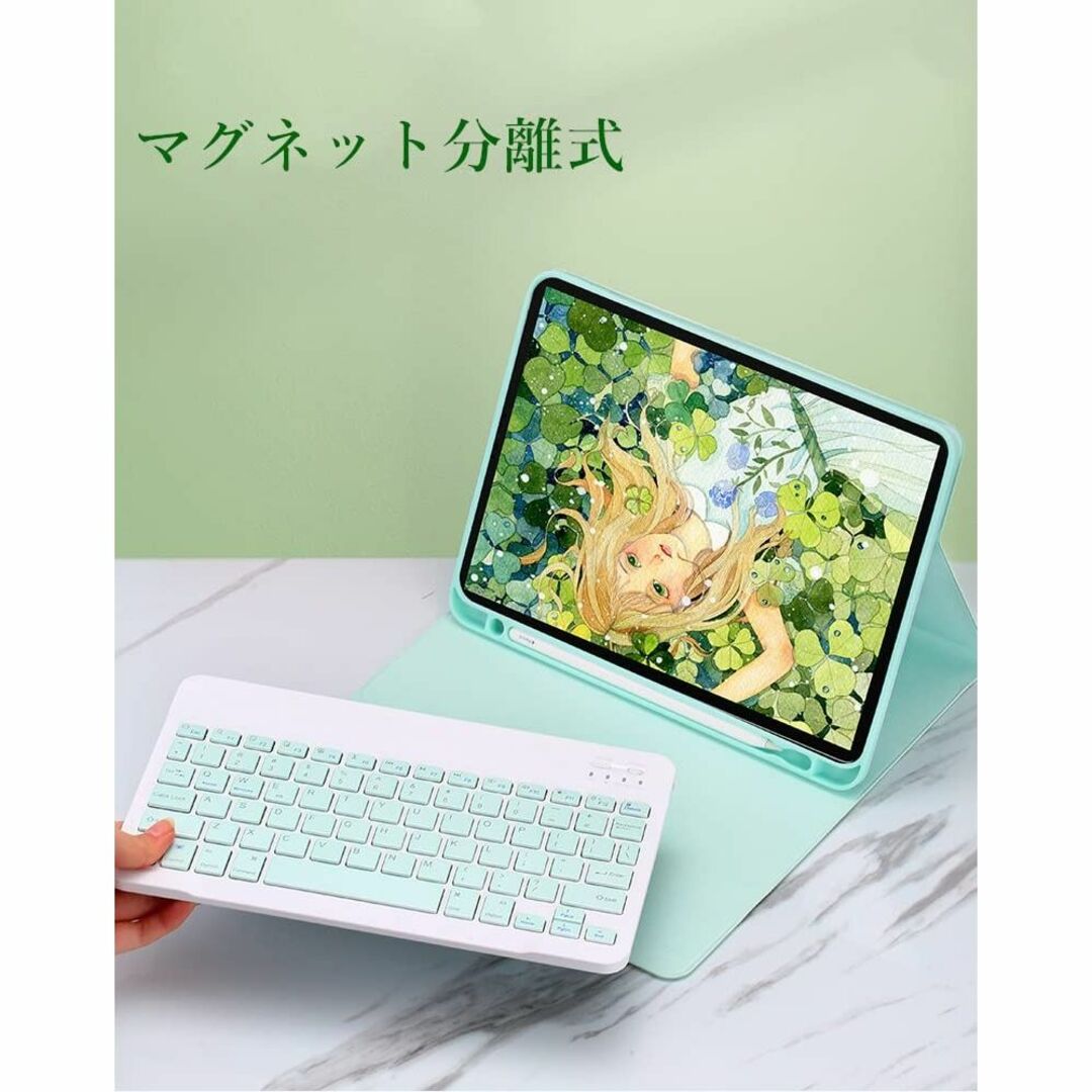 色: 濃いピンク】iPad Pro 11 インチ 2022 キーボード ケースの通販 by ...