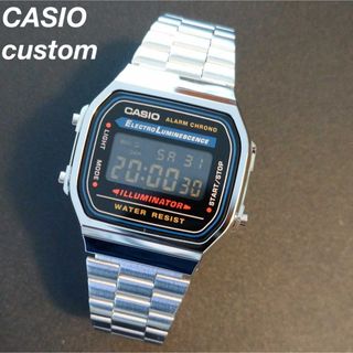 【新品】CASIO チープカシオ 液晶反転 カスタム カシオデジタル 腕時計(腕時計(デジタル))