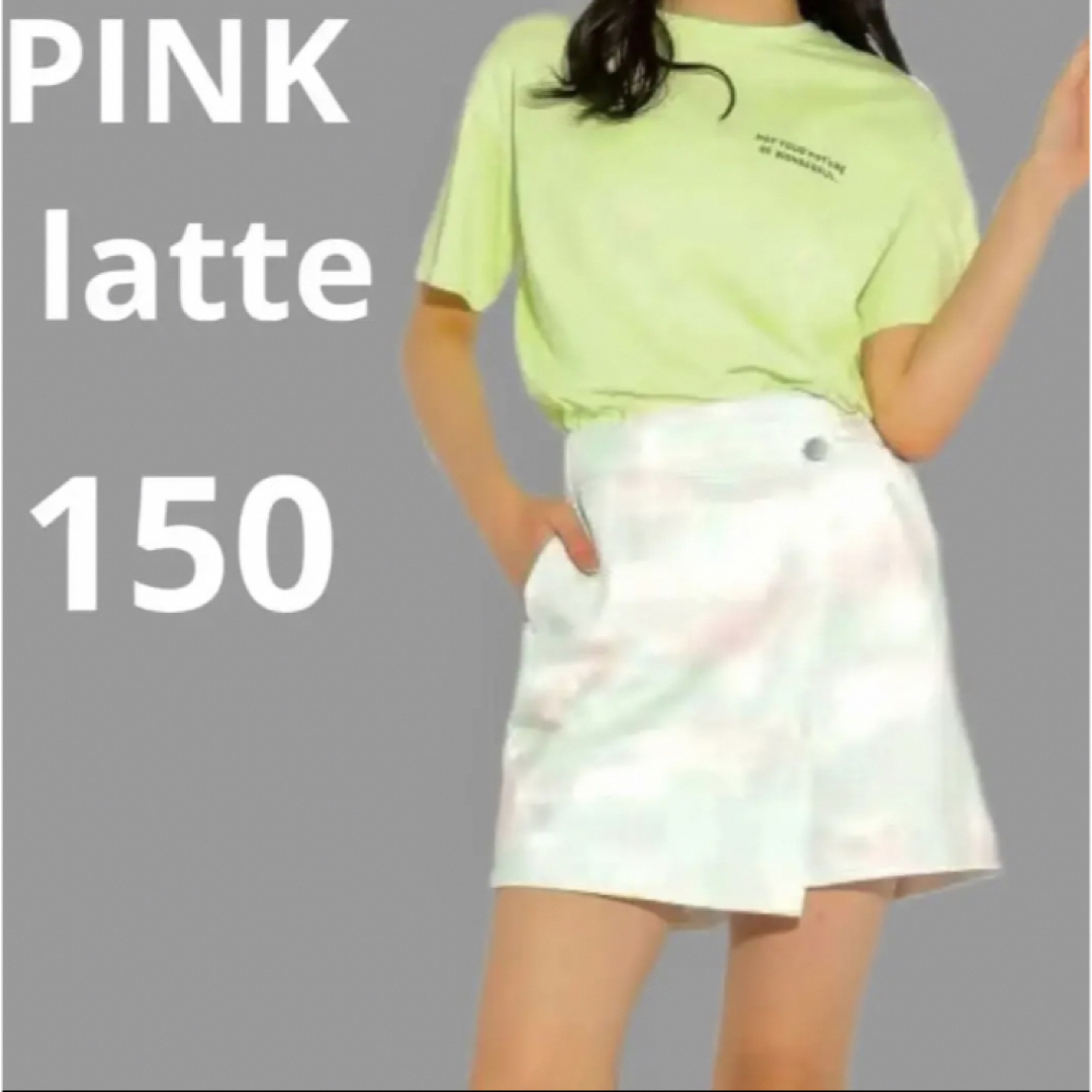 PINK-latte - 新品 ピンクラテ スカパン ショートパンツ ウエストゴム