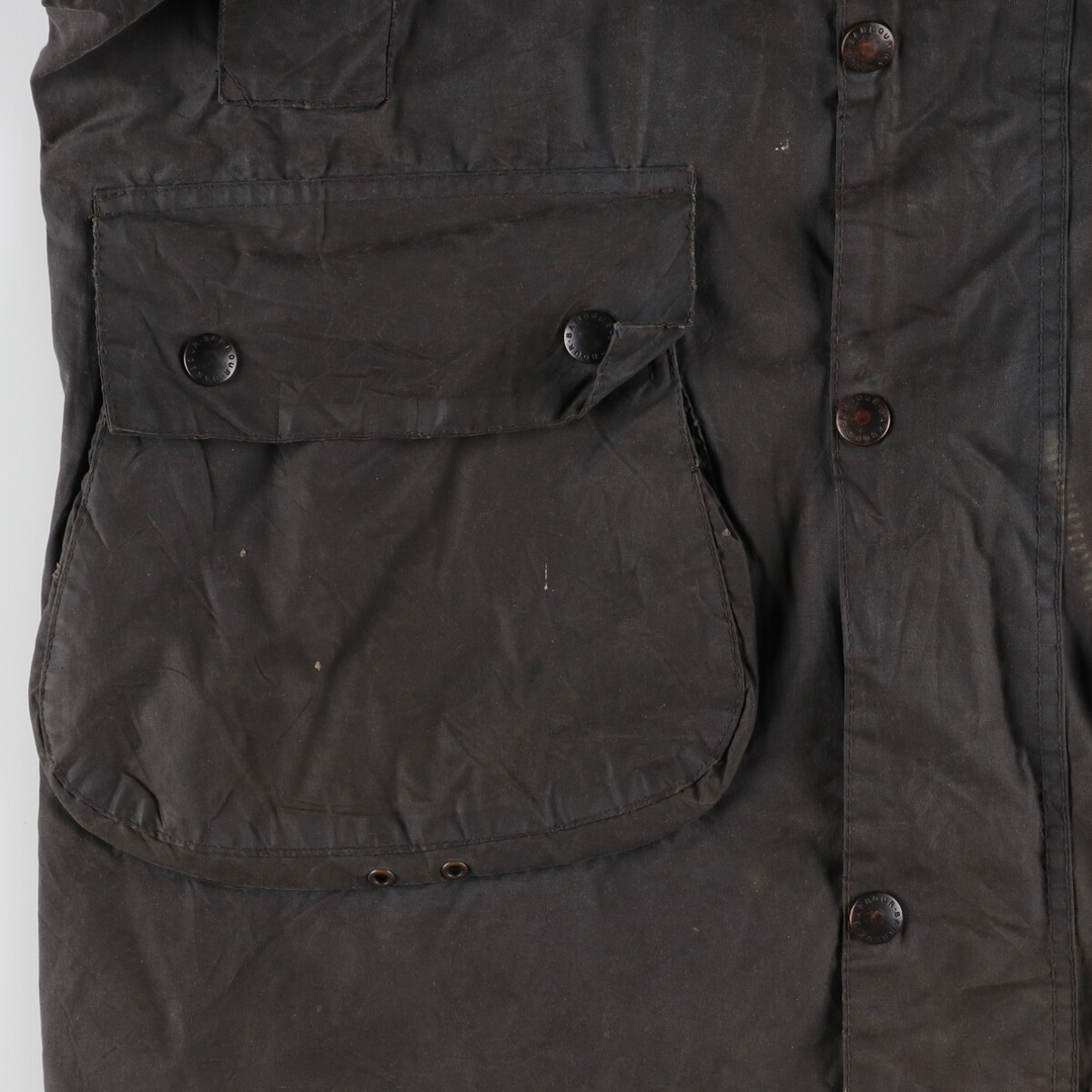 古着 80年代 バブアー Barbour BORDER ボーダー 旧3ワラント ワックス ...