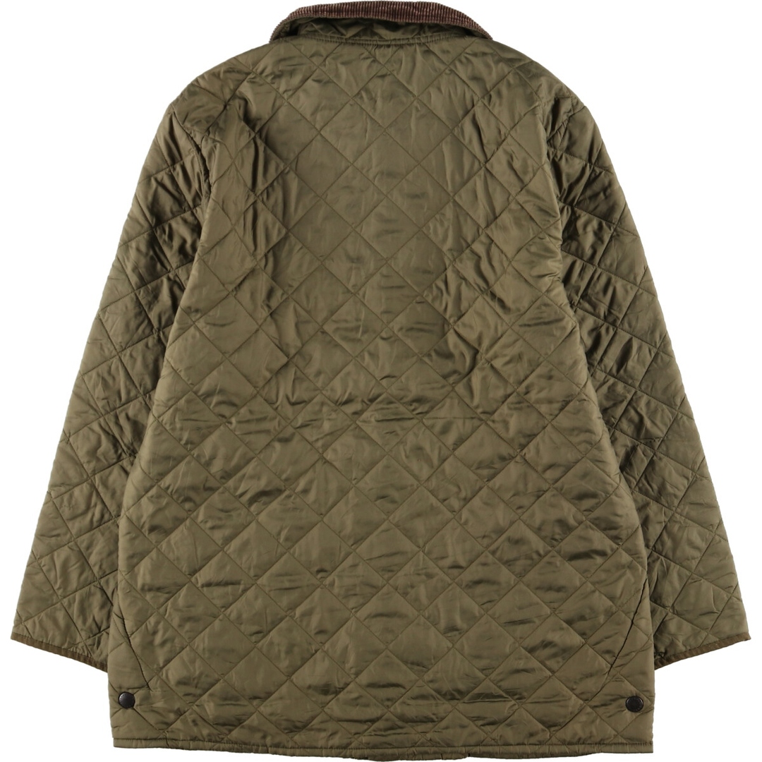Barbour - 古着 バブアー Barbour キルティングジャケット メンズL