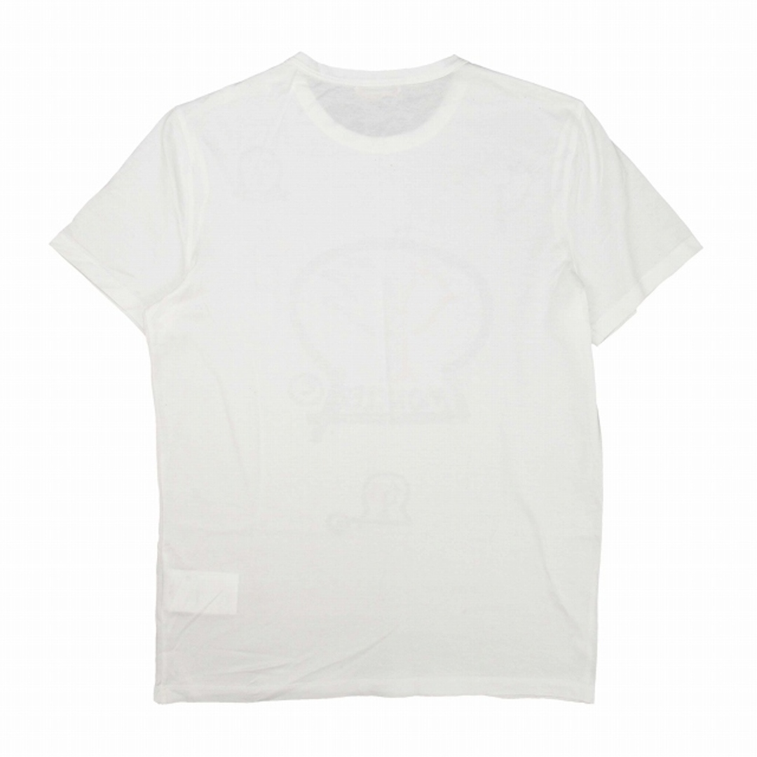 MONCLER(モンクレール)の18aw モンクレール デカロゴ プリント Tシャツ クルーネック 半袖 S 白 メンズのトップス(Tシャツ/カットソー(半袖/袖なし))の商品写真