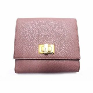 フェンディ(FENDI)のフェンディ 財布 ■ 8M0438 ピーカブー コンパクト ウォレット レザー(財布)