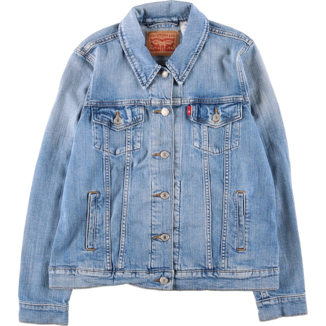 Levi's(リーバイス)の古着 リーバイス Levi's デニムジャケット Gジャン レディースM /eaa370251 レディースのジャケット/アウター(Gジャン/デニムジャケット)の商品写真