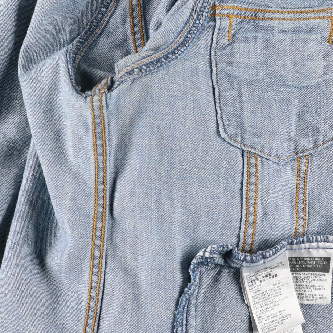 Levi's(リーバイス)の古着 リーバイス Levi's デニムジャケット Gジャン レディースM /eaa370251 レディースのジャケット/アウター(Gジャン/デニムジャケット)の商品写真