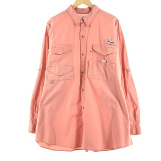 コロンビア(Columbia)の古着 コロンビア Columbia PFG 長袖 フィッシングシャツ メンズXL /eaa374225(シャツ)