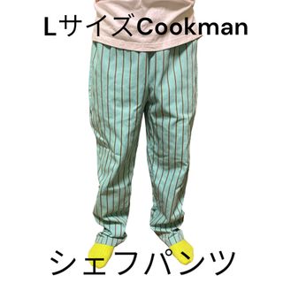 カーハート(carhartt)のクックマン　シェフパンツ　ストライプ　リーバイス　エビス　ミニマル　ナイキ　系(ワークパンツ/カーゴパンツ)