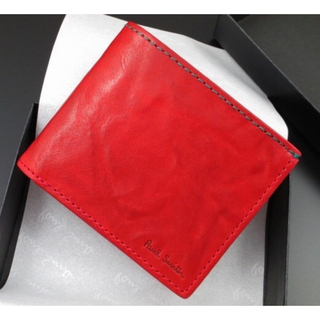 ポールスミス 折り財布(メンズ)（レッド/赤色系）の通販 34点 | Paul