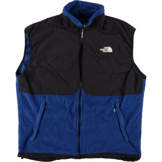 ザノースフェイス(THE NORTH FACE)の古着 90年代 ザノースフェイス THE NORTH FACE デナリベスト ナイロン×フリースベスト メンズXL ヴィンテージ /eaa373944(ベスト)