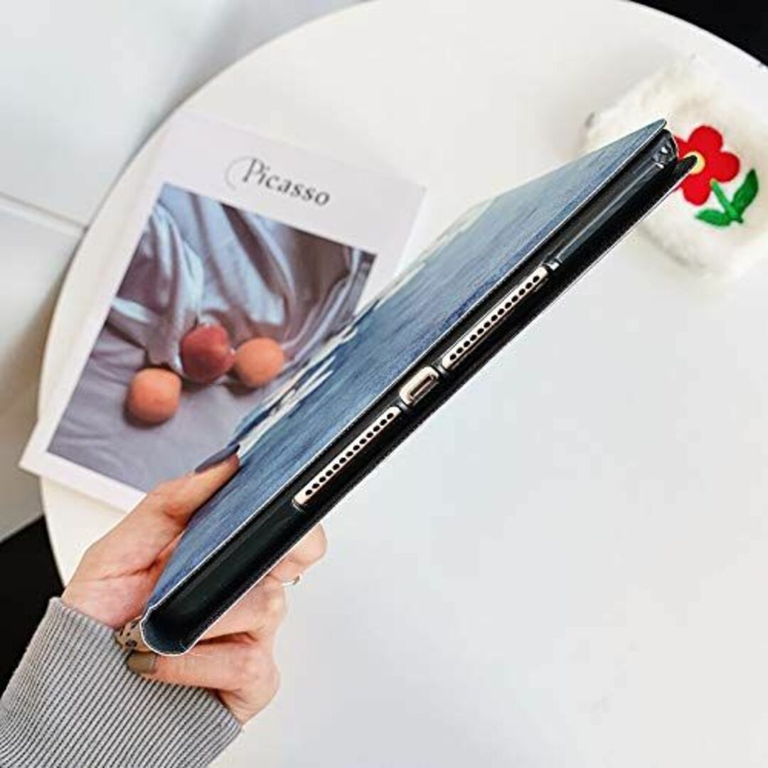 【色: 柄D】可愛い iPad 第10世代 ケース 花柄 iPad 10 202