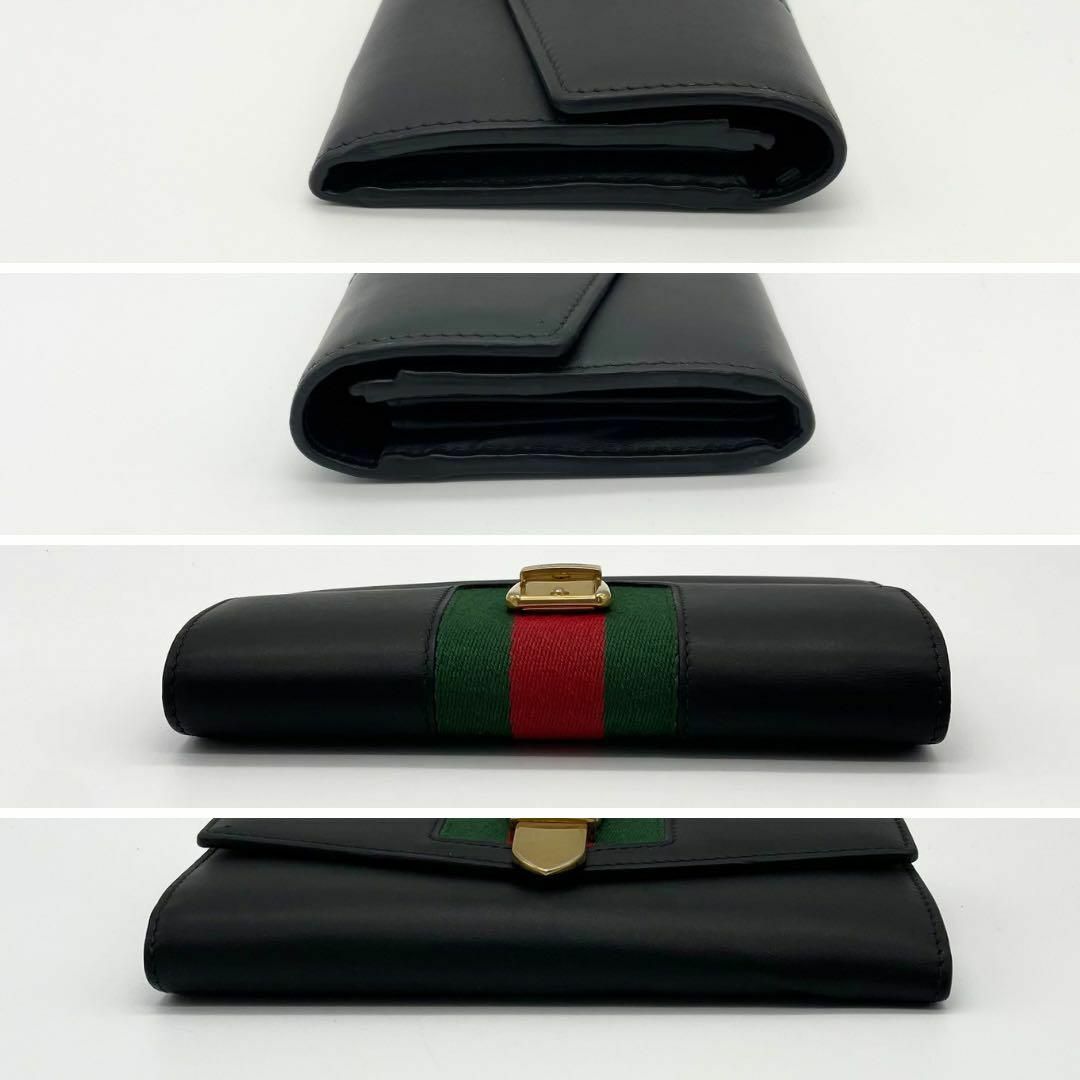 Gucci(グッチ)の極美品✨GUCCI グッチ　シェリーライン　シルヴィ　コンチネンタルウォレット レディースのファッション小物(財布)の商品写真
