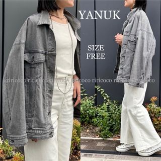 YANUK - YANUK ヤヌーク ビッグ デニムジャケット オーバーサイズ 新品