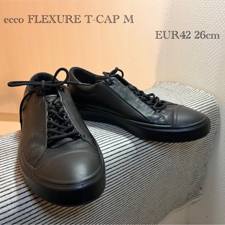 極美品　ecco FLEXURE T-CAP M 26cm