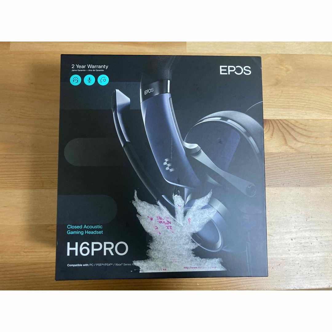EPOS H6 PRO ゲーミングヘッドセット-