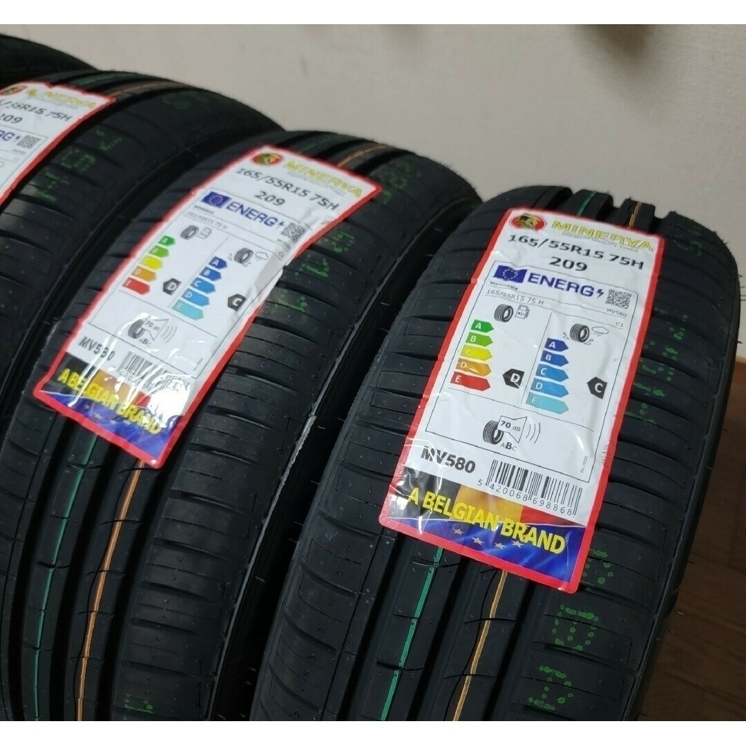 23年製　新品4本セット　ミネルバ　 209 165/55R15 75H