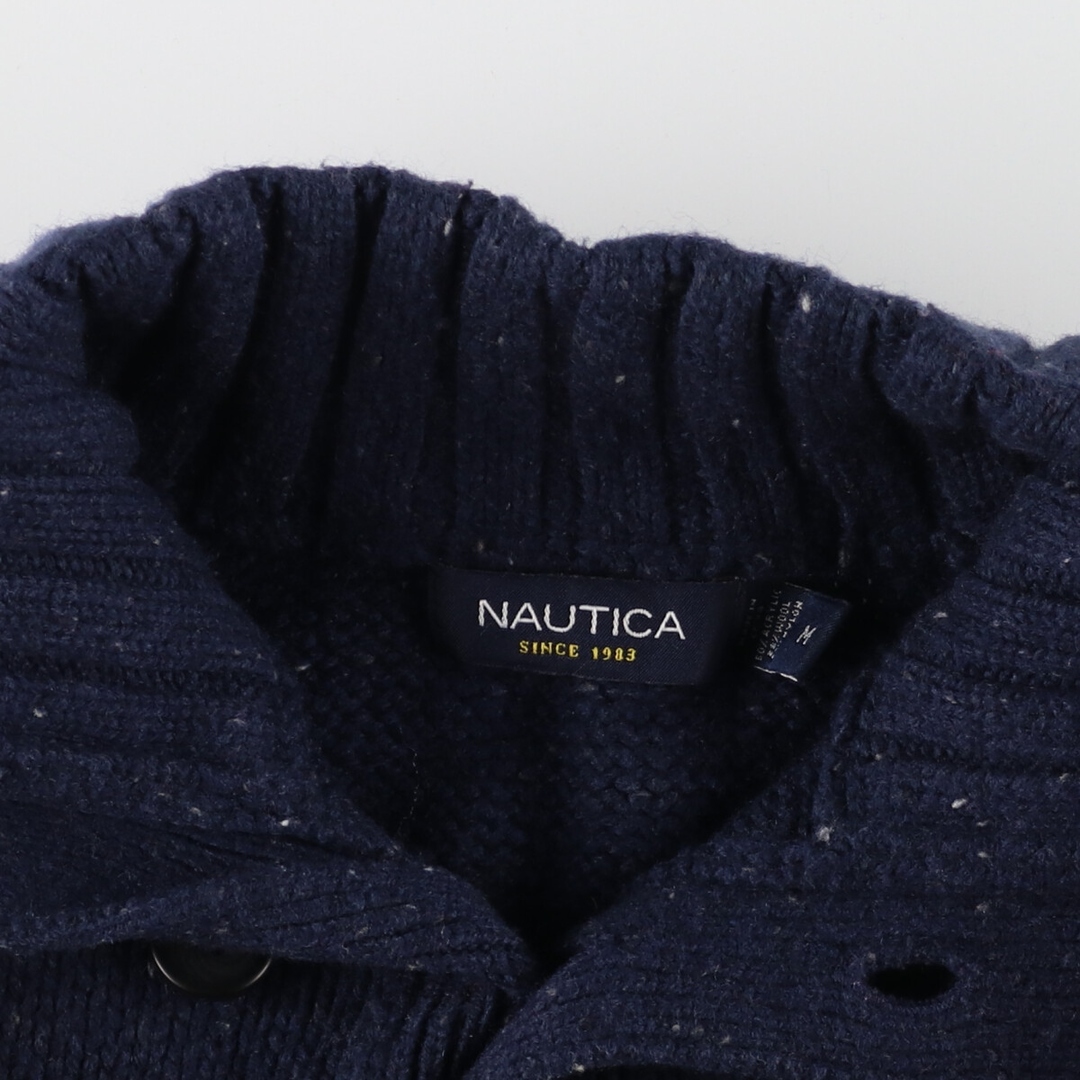 ノーティカ NAUTICA ハーフボタン アクリルニットセーター メンズM /eaa370396 2