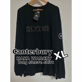 カンタベリー(CANTERBURY)の【新品未使用】Canterbury HAKAWARCRY ロンT(XL)(Tシャツ/カットソー(七分/長袖))