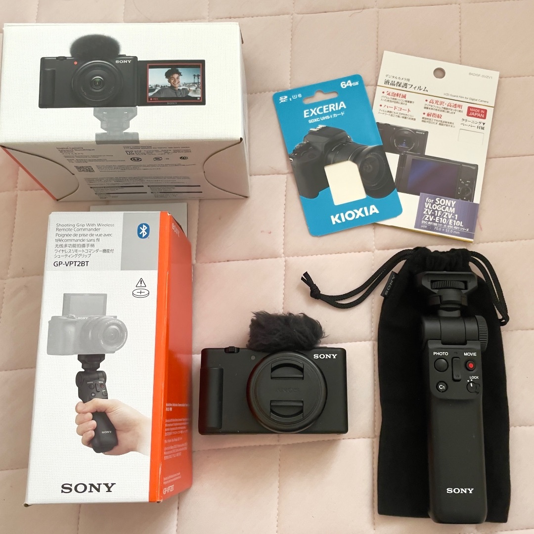 ミラーレス一眼 SONY VLOGCAM ZV-1F(B)