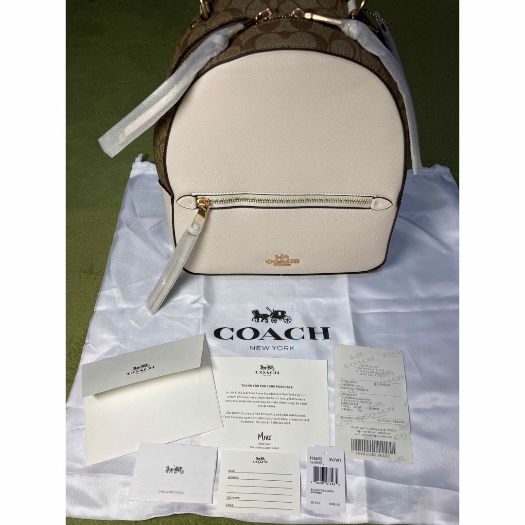 COACH(コーチ)の【新品】COACH  バックパック レディースのバッグ(リュック/バックパック)の商品写真