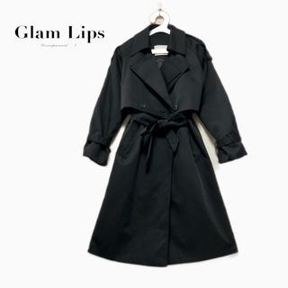 【新品未使用】Glam Lips 3WAY レイヤードルーズトレンチコート