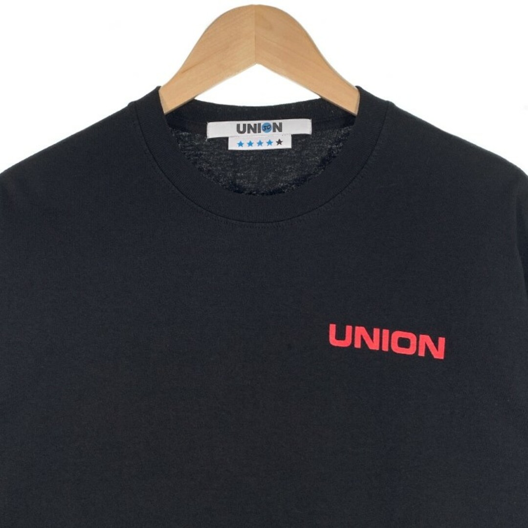 7UNION(セブンユニオン)のUNION ユニオン 21SS NOAH ノア Big Logo Lock-up Tee ビッグロゴ ロックアップ 30周年 ブラック Size XL メンズのトップス(Tシャツ/カットソー(半袖/袖なし))の商品写真