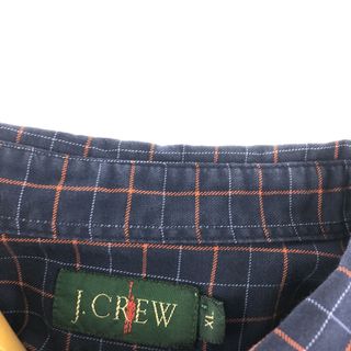 古着 ジェイクルー J.Crew 長袖 チェックシャツ メンズXL /eaa373602