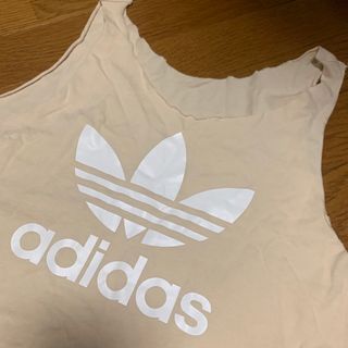 オリジナルス(Originals（adidas）)の② adidas カスタム タンク ベージュ クリーム(タンクトップ)