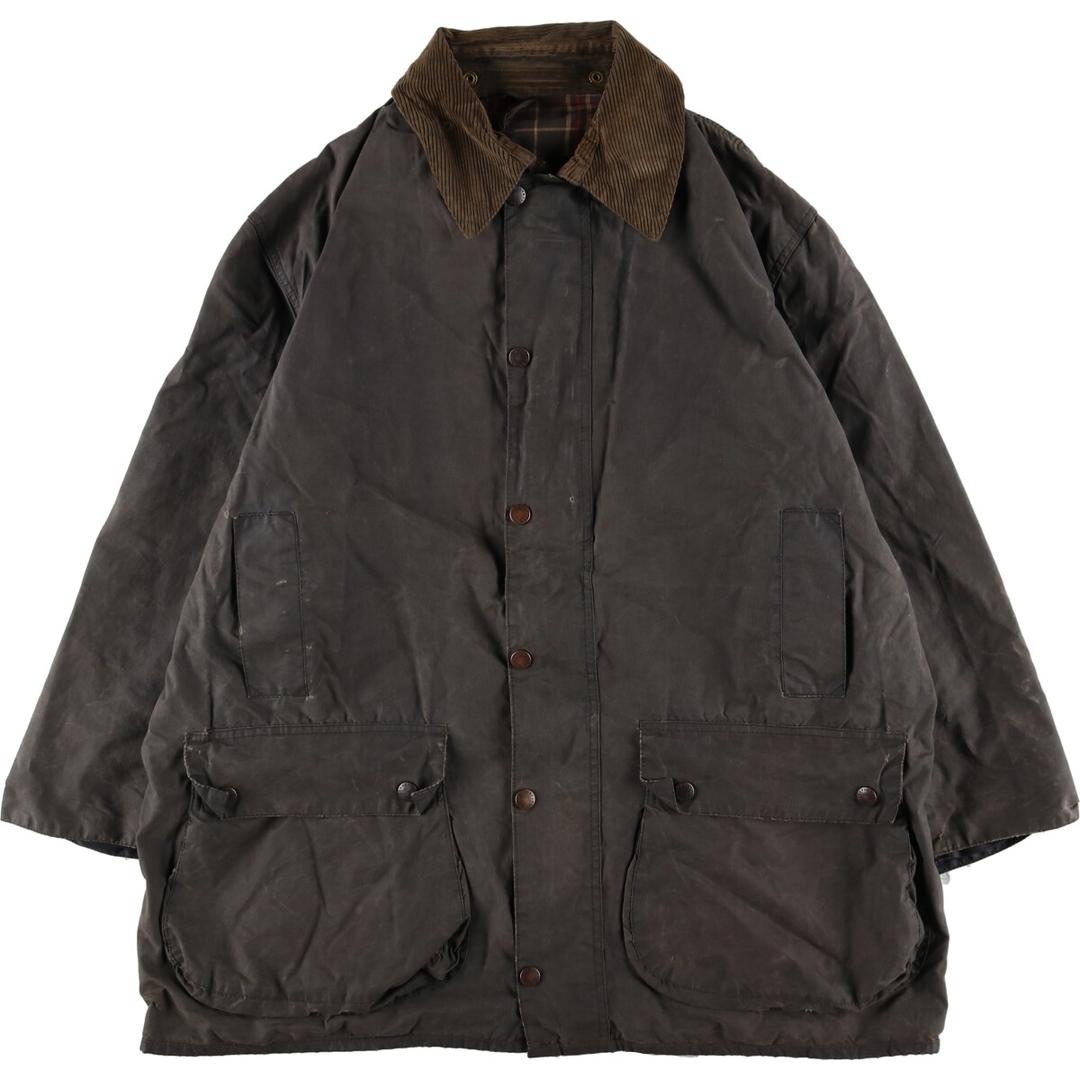 Barbour - 古着 90年代 バブアー Barbour BORDER ボーダー 旧3ワラント