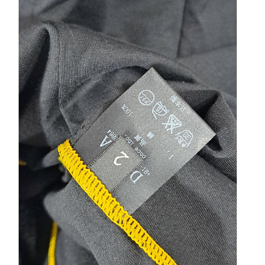 DEVOA(デヴォア)の未使用　DEVOA　アナトミカパターン　七分袖　カットソー　イエロステッチ メンズのトップス(Tシャツ/カットソー(七分/長袖))の商品写真