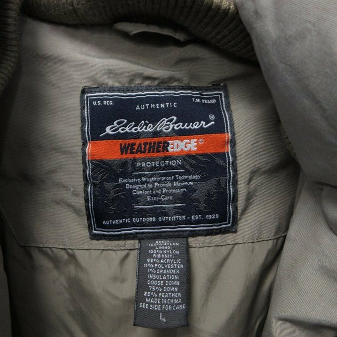 Eddie Bauer 高機能中綿アウター　メンズLサイズ