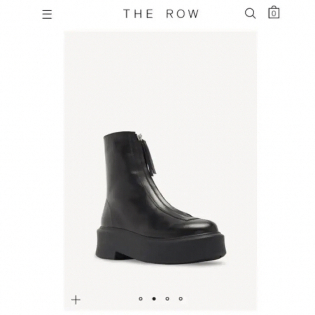 THE ROW ザロウ　Zipped Boot 37.5