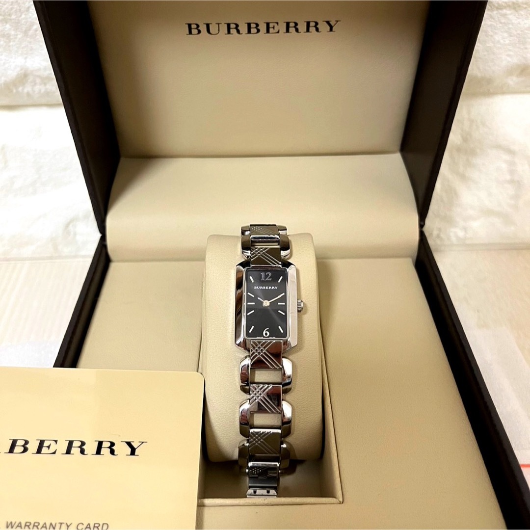 美品 BURBERRY バーバリー 時計 レディース 腕時計 四角形 シンプル