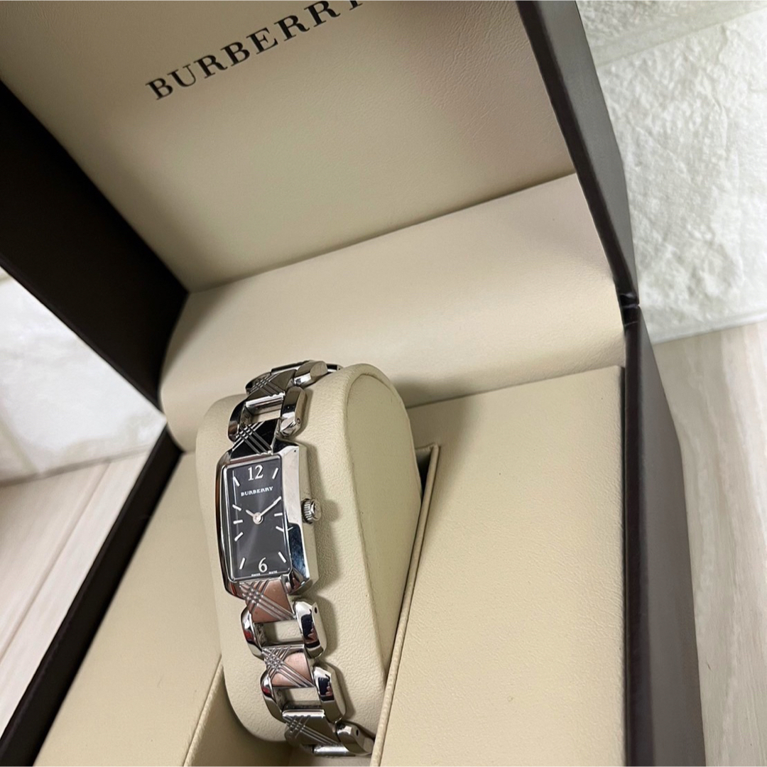 BURBERRY - 美品 BURBERRY バーバリー 時計 レディース 腕時計 四角形