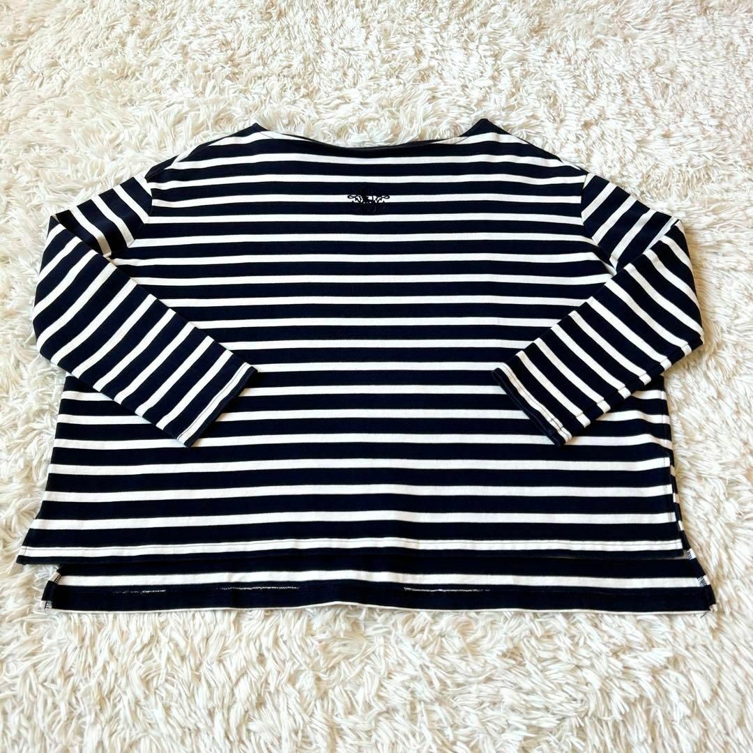 VERYコラボ限定品✨セブンテンバイミホカワヒト✨SVT刺繍 ボーダーカットソー