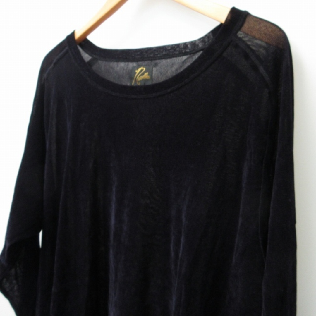 Needles(ニードルス)のニードルス L/S U NECK TEE POLY MESH NS264 XL メンズのトップス(Tシャツ/カットソー(七分/長袖))の商品写真