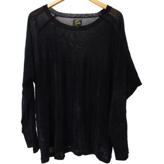 ニードルス(Needles)のニードルス L/S U NECK TEE POLY MESH NS264 XL(Tシャツ/カットソー(七分/長袖))