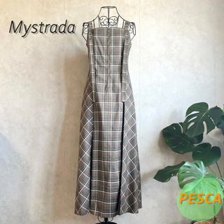 マイストラーダ(Mystrada)の【美品】マイストラーダ　チャックロングワンピース(ロングワンピース/マキシワンピース)