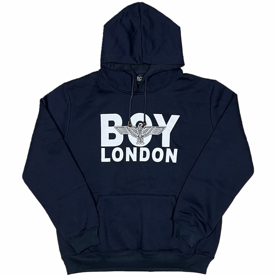 Boy London(ボーイロンドン)のBOY LONDON ボーイロンドン プルオーバーパーカー ネイビー XL メンズのトップス(パーカー)の商品写真