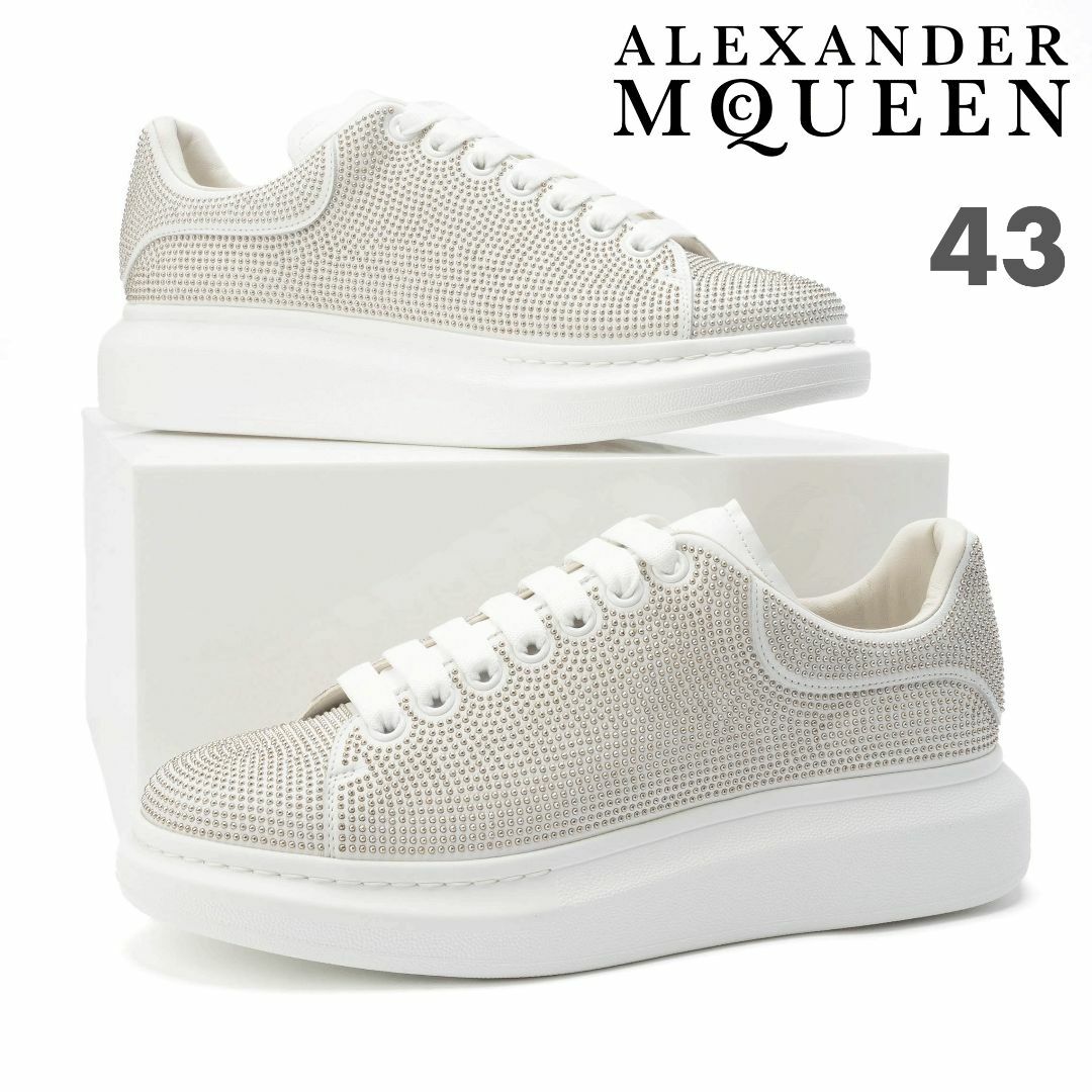 新品 Alexander McQueen オーバーサイズドスニーカー 白 43 - スニーカー