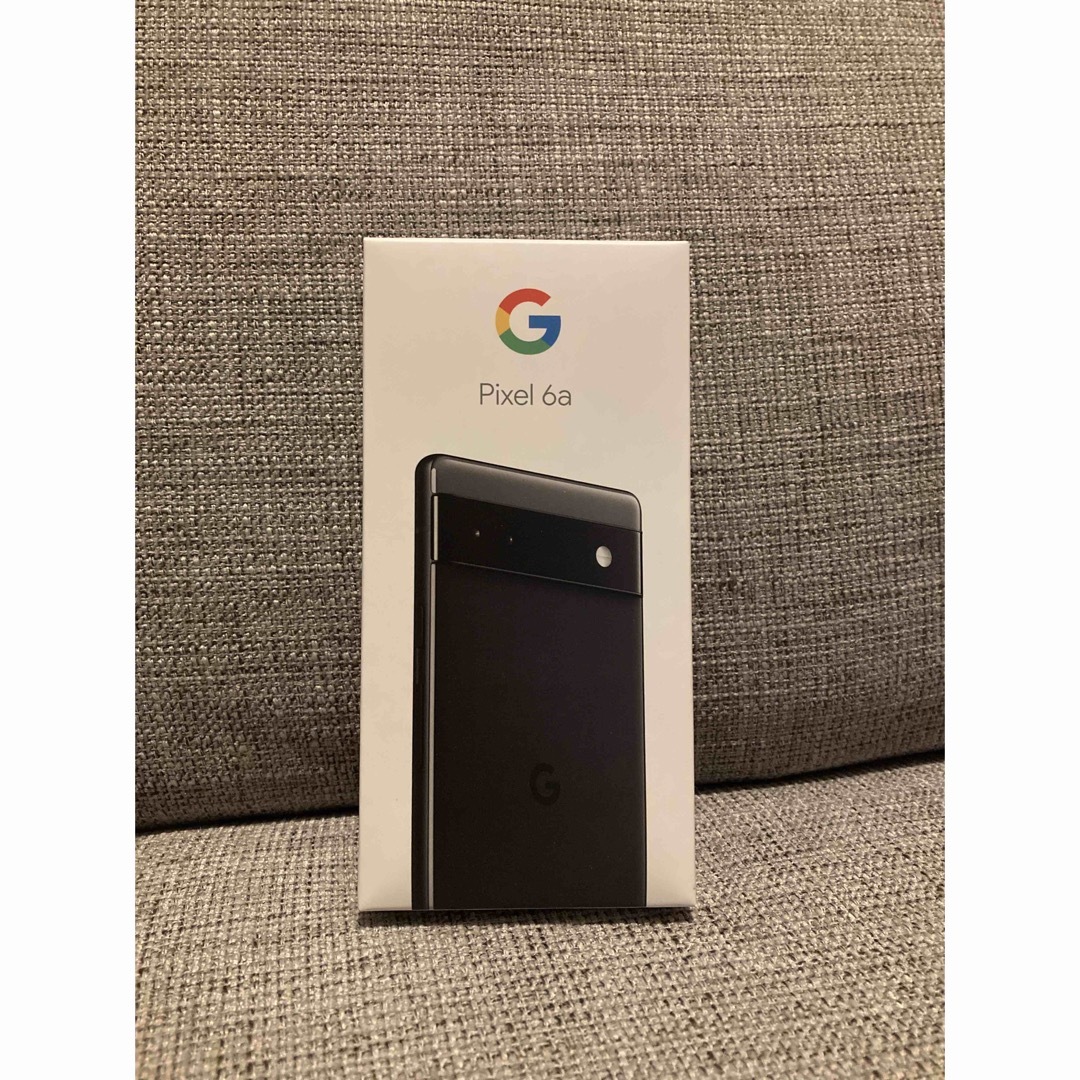 Google Pixel(グーグルピクセル)の【新品未使用品】Google pixel 6a チャコール 本体SIMフリー スマホ/家電/カメラのスマートフォン/携帯電話(スマートフォン本体)の商品写真