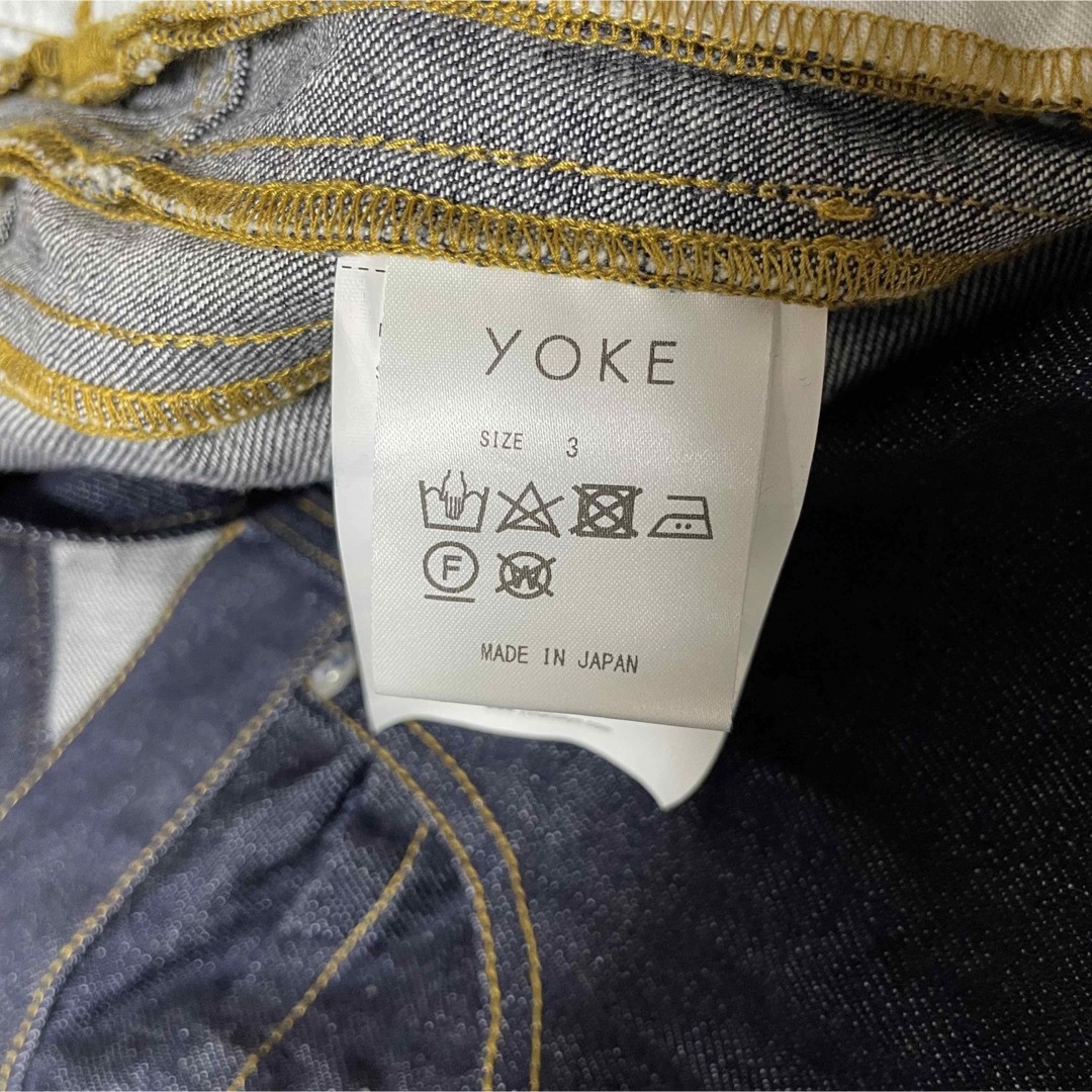 Connected 7P Straight Denim Trousers