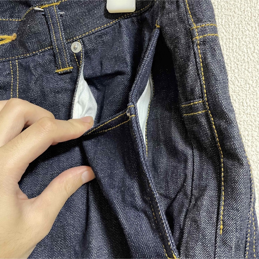 Connected 7P Straight Denim Trousers